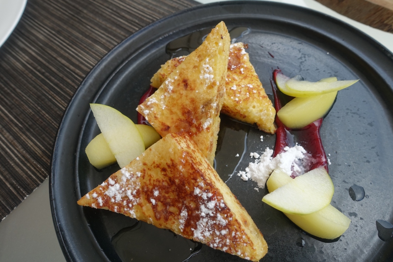 French Toast, Park Hyatt Maldives