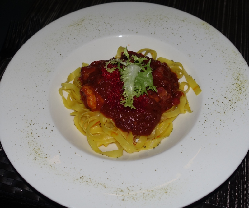 Saffron Fettuccine with Lobster, Park Hyatt Maldives Review