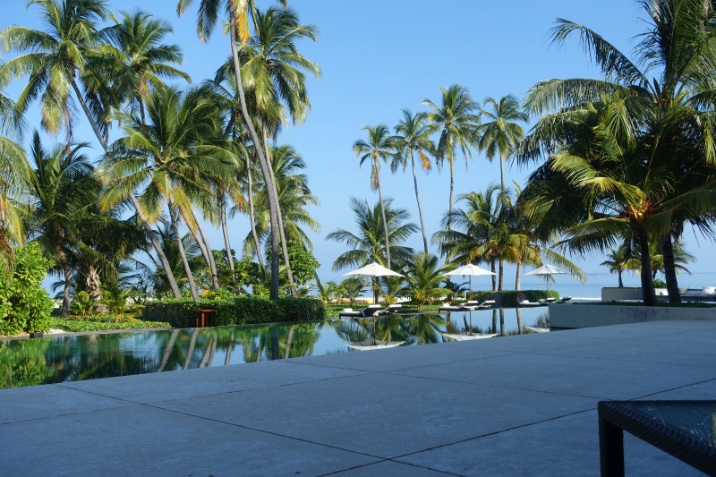 View from The Dining Room, Park Hyatt Maldives 