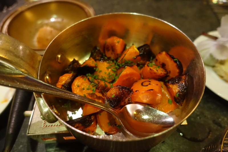 Roast Carrots with Thyme and Honey, Island Grill, Park Hyatt Maldives Review