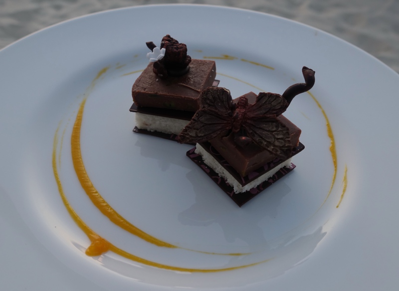 Chocolate Coconut Dessert, Park Hyatt Maldives