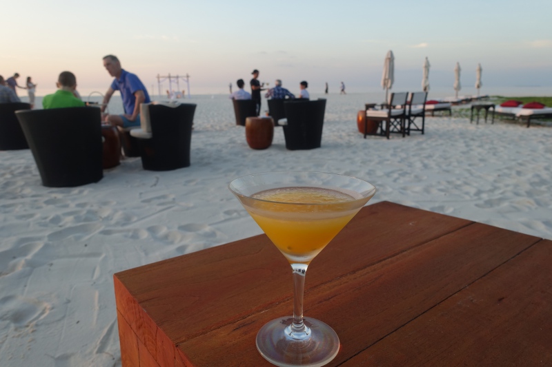 Passion Fruit Cocktail, Park Hyatt Maldives Manager's Cocktail Reception