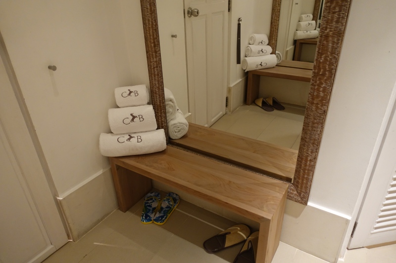 Bathroom Foyer, Cheval Blanc Randheli Lounge Review