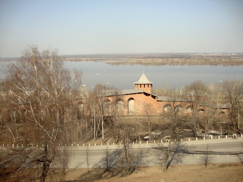View of the Volga River from the Kremlin