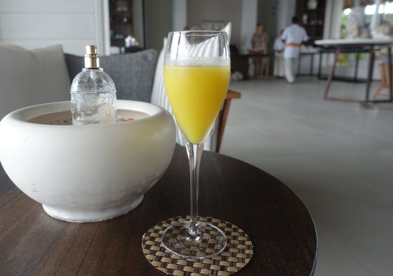 Spa Welcome Drink, Cheval Blanc Randheli Review