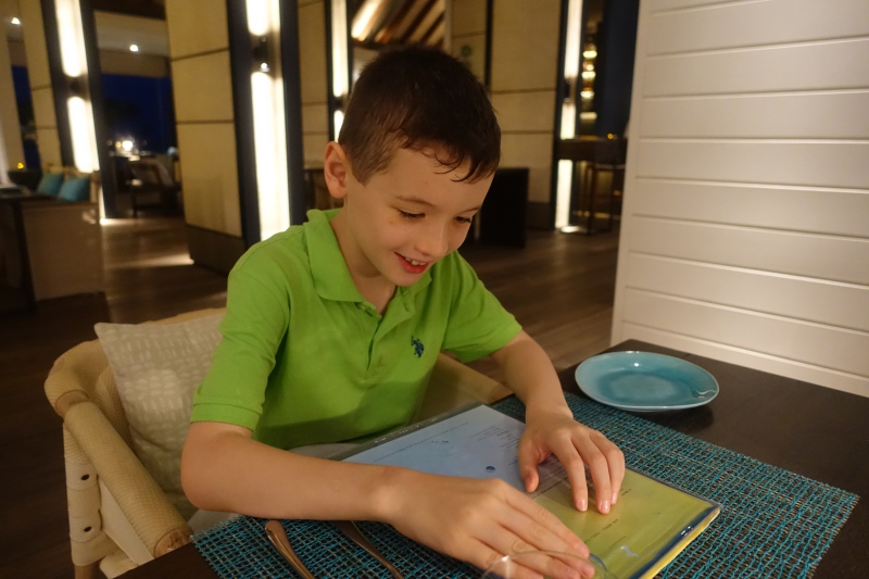 Fun Exploring the Deelani Kids' Menu