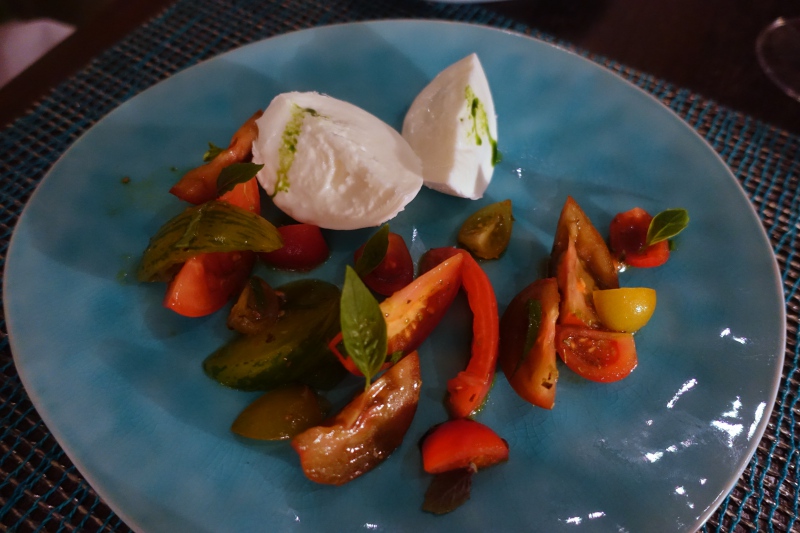 Kids' Menu Tomato and Mozzarella Salad, The Deelani