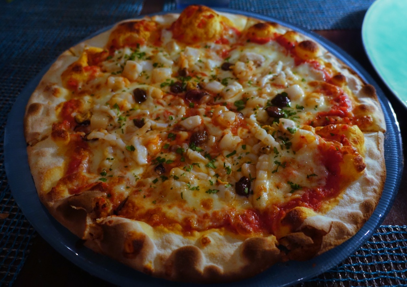 Seafood Pizza, The Deelani Review