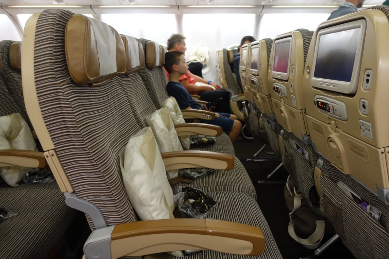 Etihad Airways Economy Class Review, A330-200