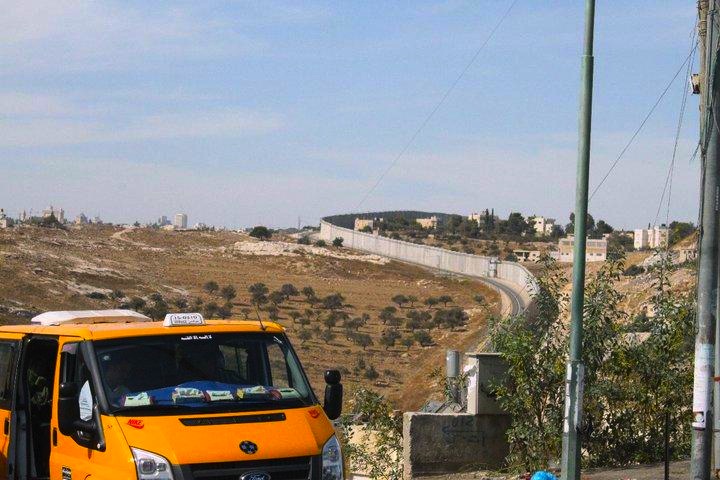 On the road to Bethlehem, West Bank