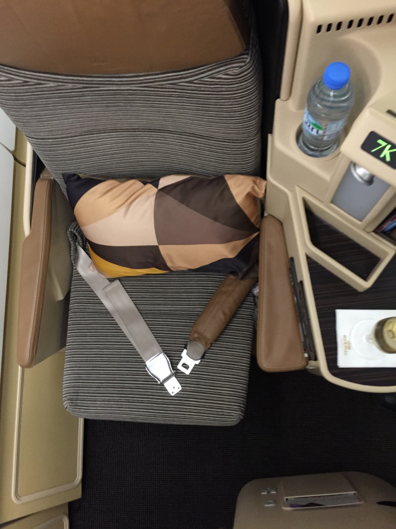 Etihad Business Class Seat Review, A330-200