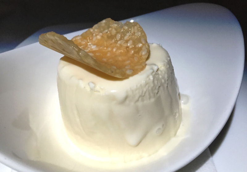 Vanilla Ice Cream, Etihad Business Class Review