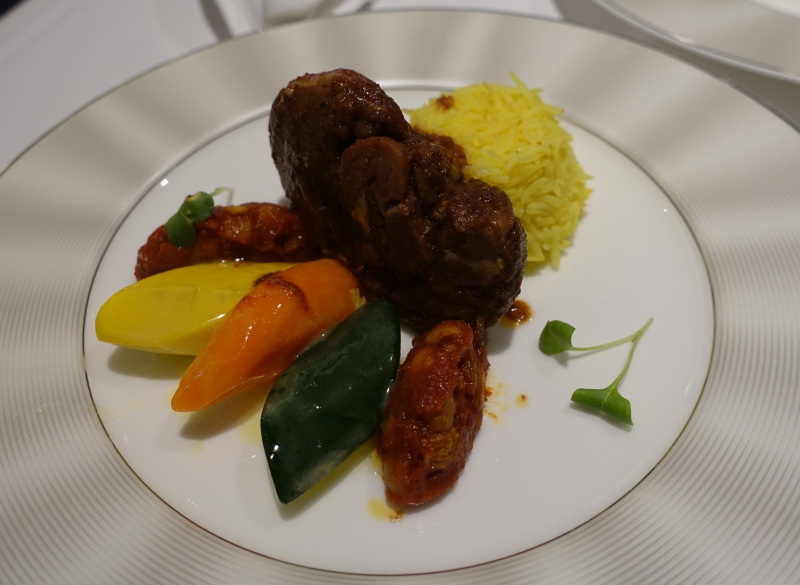 Emirates Palace Lamb, Etihad First Class Lounge AUH Review