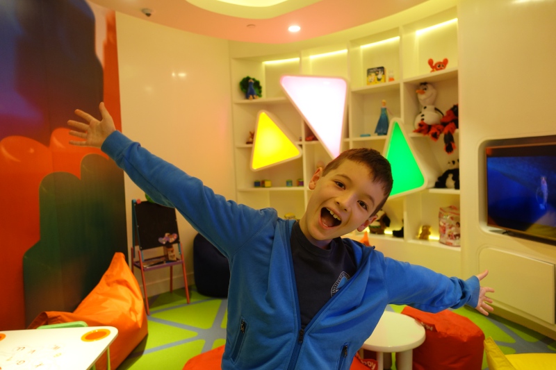 Kids' Play Room, Etihad First Class Lounge Abu Dhabi Review