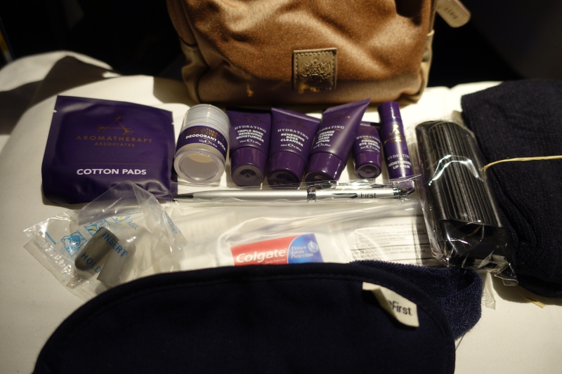 Aromatherapy Associates Amenity Kit, British Airways First Class Review