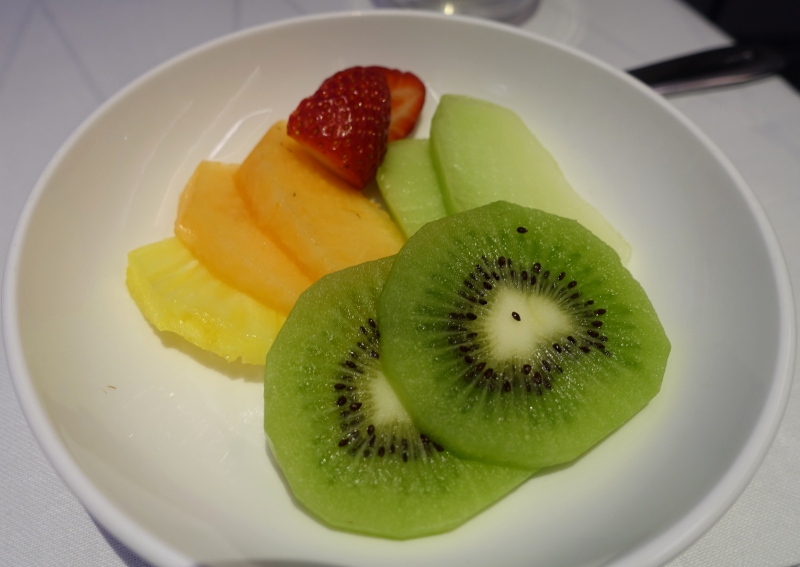 Fresh Fruit, British Airways First Class Review