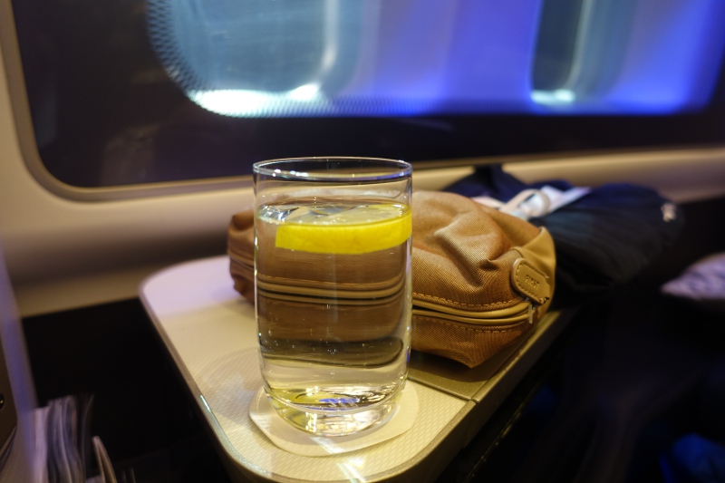 Pre-Flight Drink, British Airways First Class Review