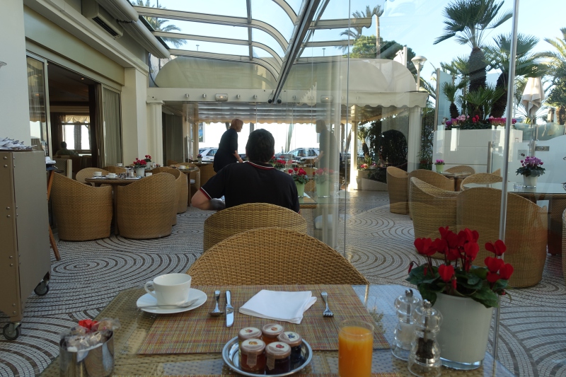 Breakfast at Le Relais, Grand Hyatt Cannes Martinez Review