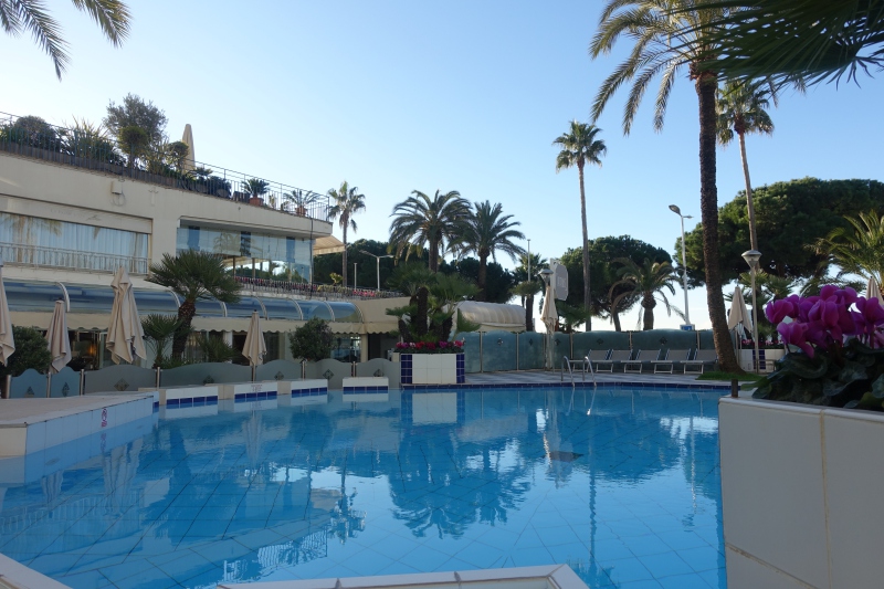 Grand Hyatt Cannes Hotel Martinez Pool Review