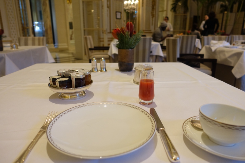 Breakfast at The Peninsula Paris