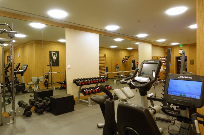 Fitness Center, The Peninsula Paris Review