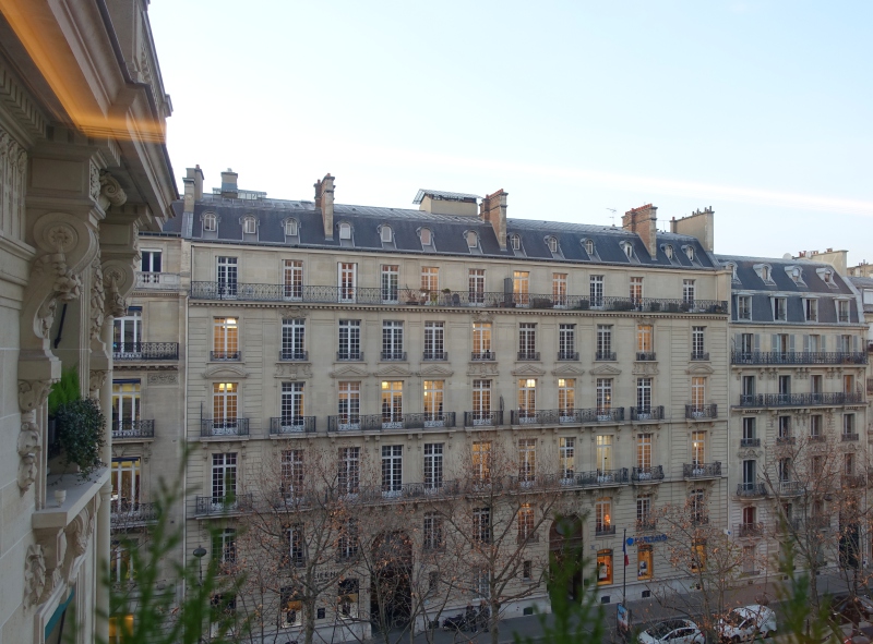 View from The Peninsula Paris