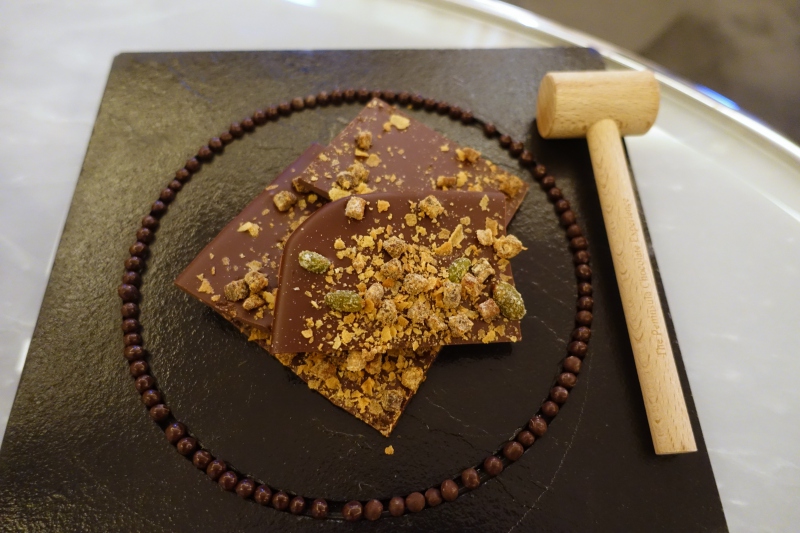 Chocolate and Wooden Mallet, The Peninsula Paris Review