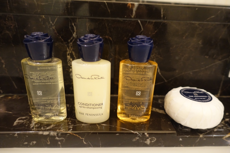 Oscar de la Renta Bath Products, The Peninsula Paris Review