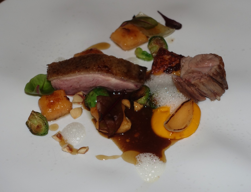 Duck with Sweet Potato Gnocchi, David Toutain Paris Review