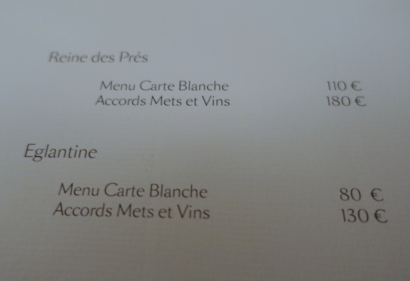 David Toutain Paris Menu