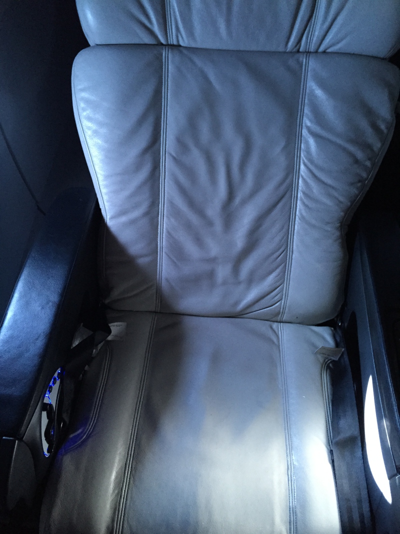 Virgin America First Class Seat Review