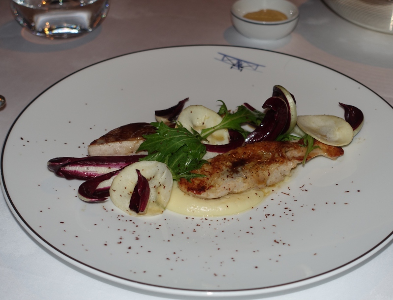 Guinea Fowl Main Dish, L'Oiseau Blanc Paris Review