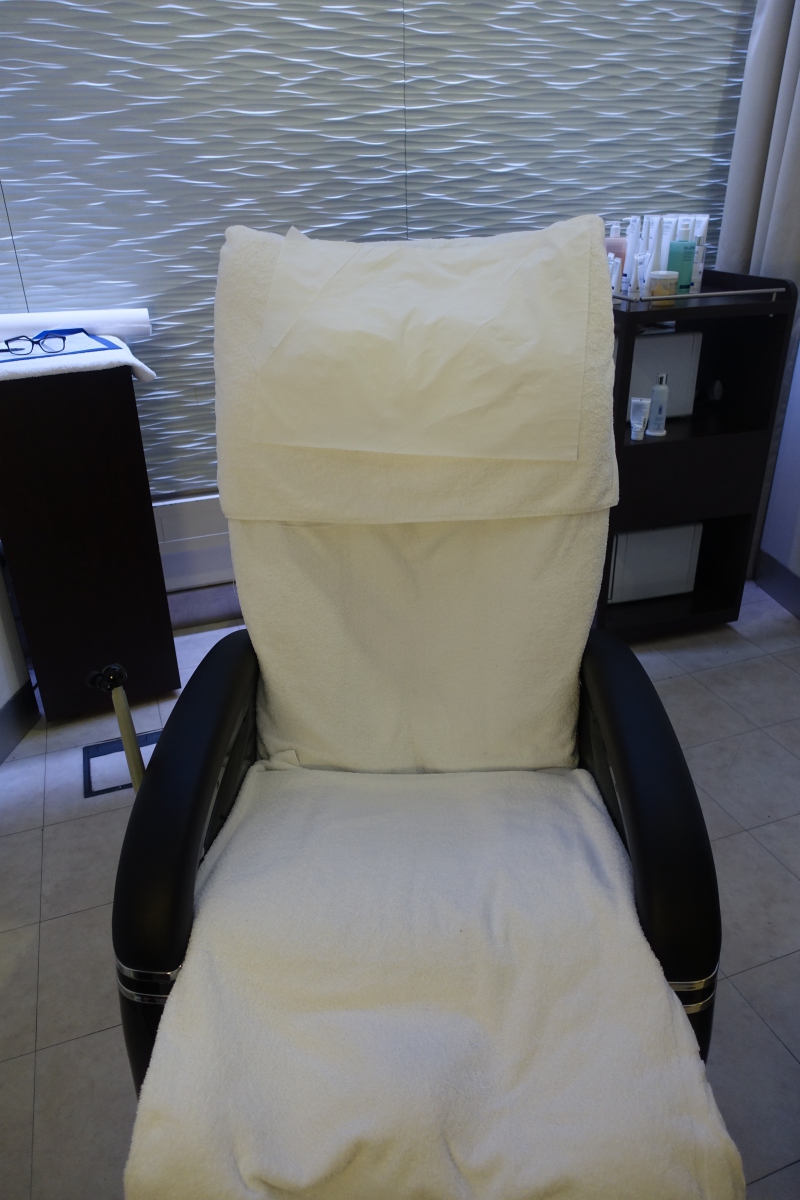 Massage Chair, Elemis Spa Review