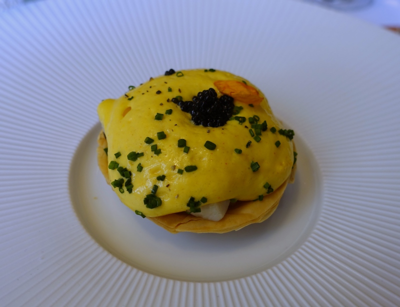 Sturgeon & Sauerkraut Tart, Gabriel Kreuther NYC Review