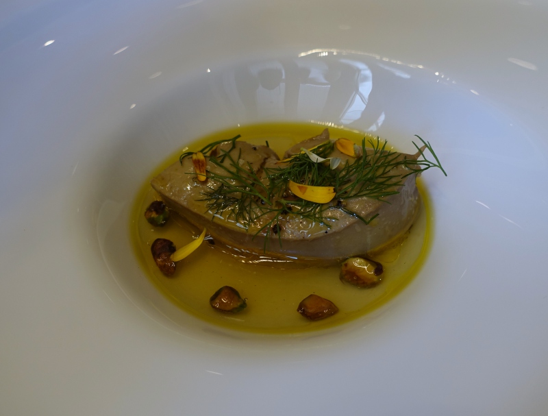 Gewurztraminer Poached Foie Gras, Gabriel Kreuther Review