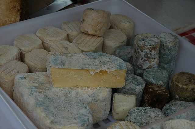 Some delicious cheeses, Strasbourg, France