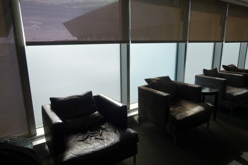 Window Seating, British Airways First Class Lounge New York JFK