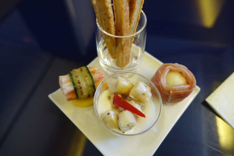 ANA First Class Amuse Bouche