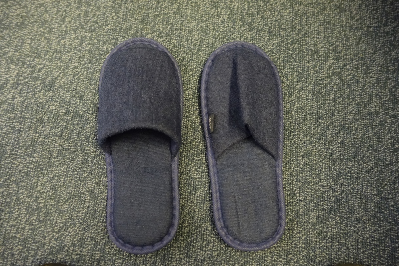 Blue Slippers, ANA First Class Review