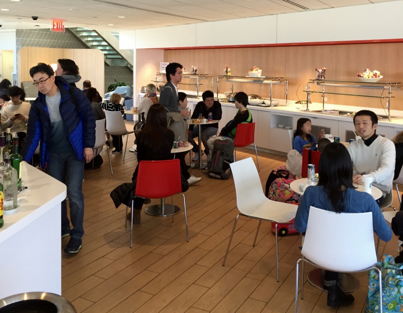 Uncomfortable Seating, Air France Lounge at New York JFK Review