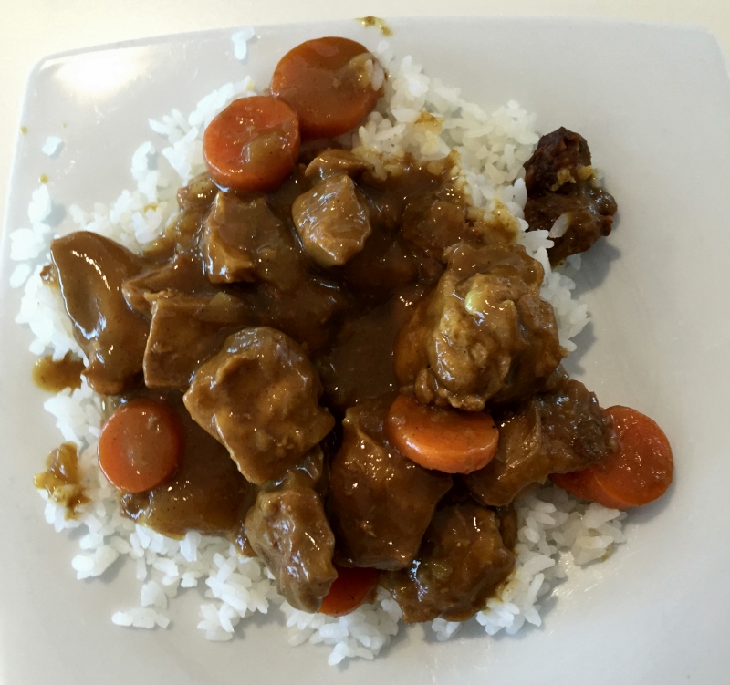 Chicken Stew, Air France Lounge New York JFK Review
