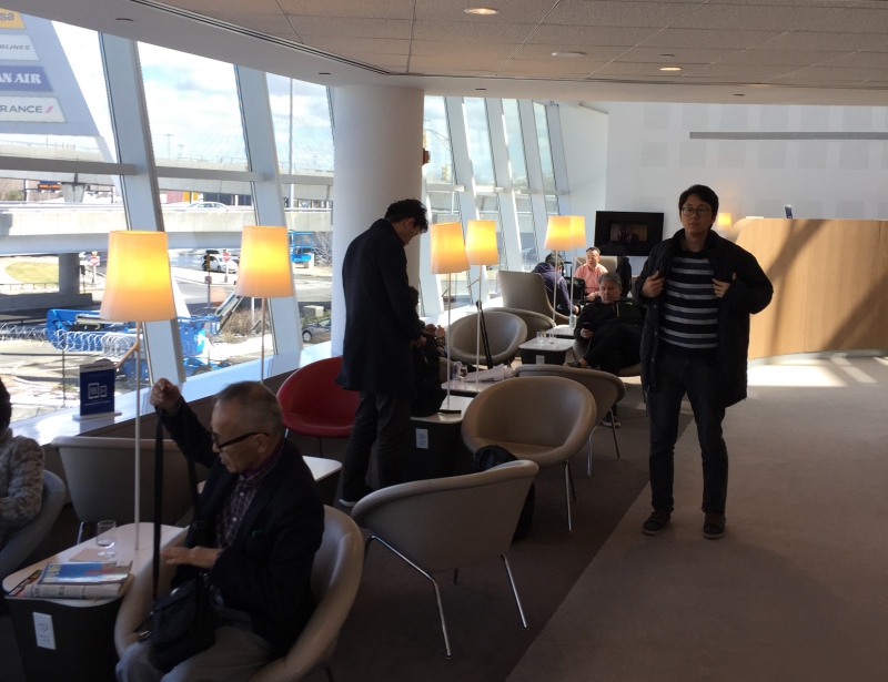 Air France Lounge New York JFK Terminal 1 Review