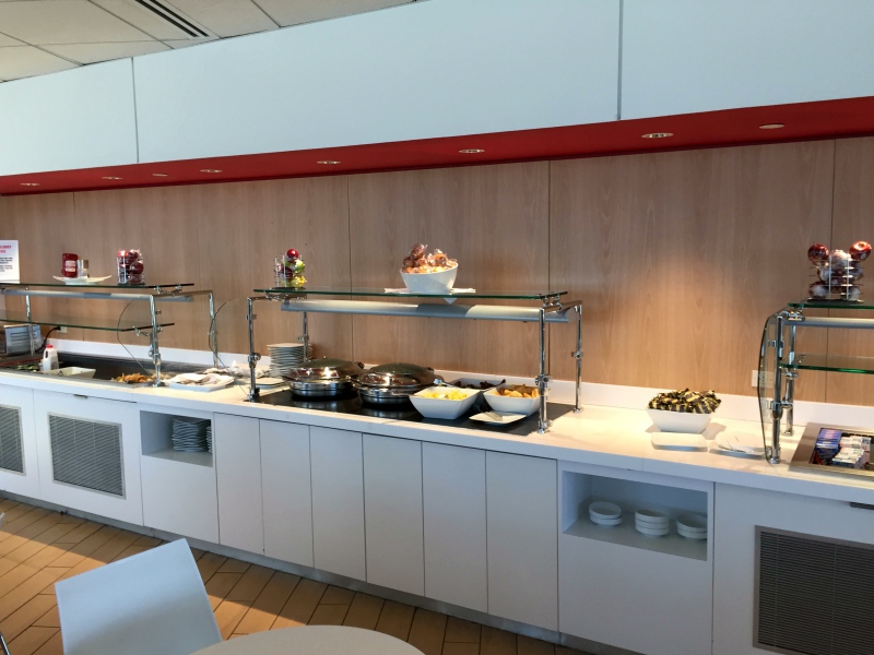 Buffet, Air France Lounge New York JFK Review