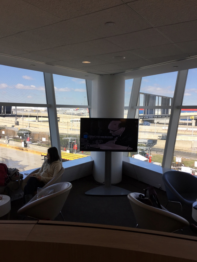 Good Natural Light and Views of Tarmac, Air France Lounge NYC JFK Review