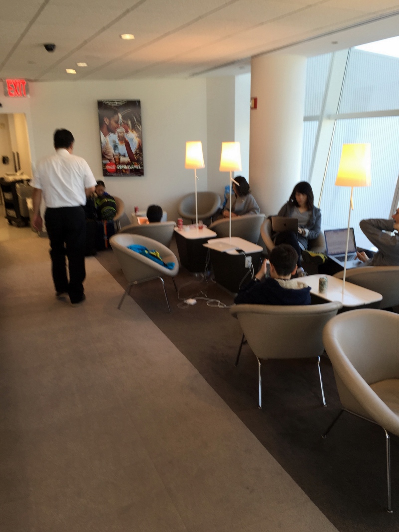 Seating, Air France Lounge New York JFK Review