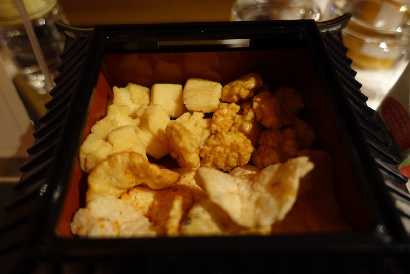 Arare Rice Crackers Welcome Amenity, The Peninsula Tokyo Review