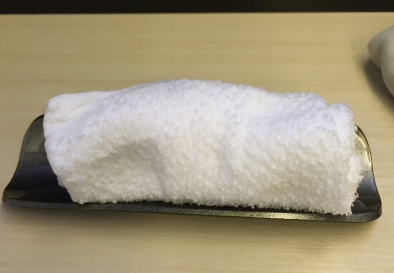 Hot Towel, JAL Business Class Review