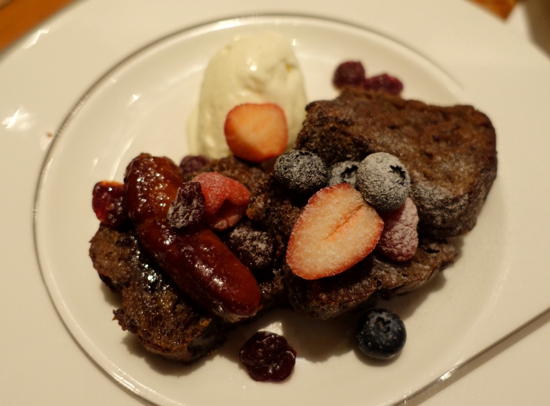 Banana Bread French Toast, The Peninsula Tokyo Breakfast Review