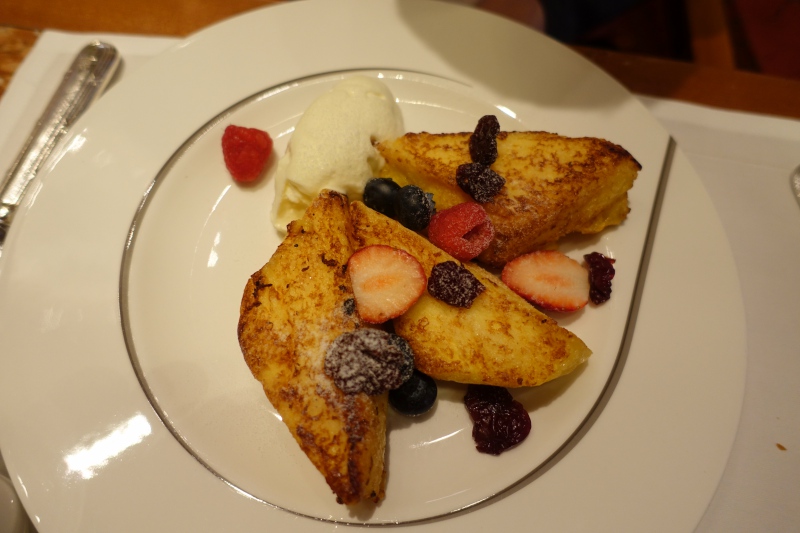 Brioche French Toast, Breakfast at The Peninsula Tokyo