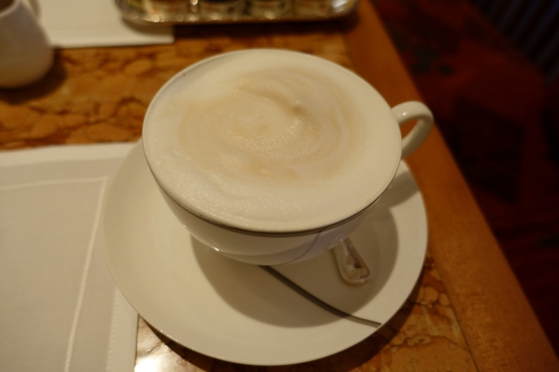 Cappuccino, Breakfast at The Peninsula Tokyo